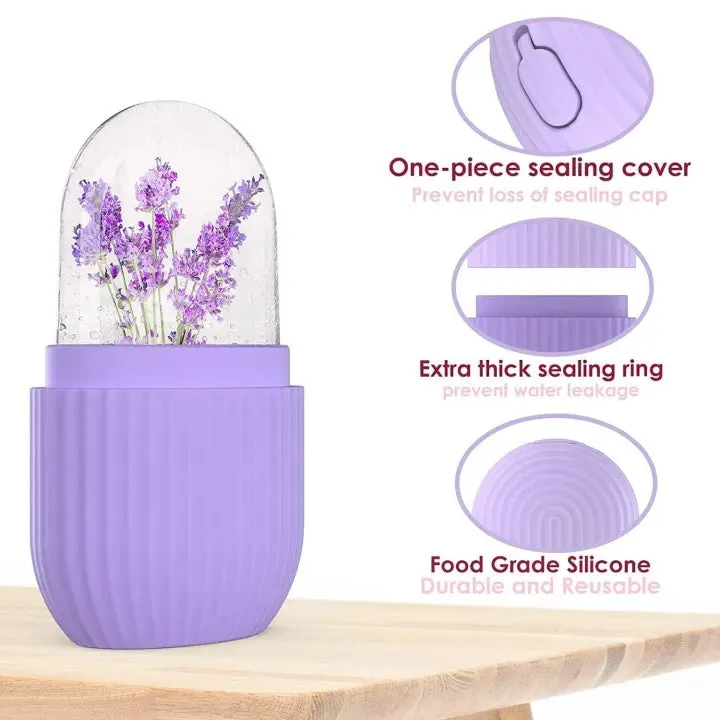 Silicone Ice Mold Roller – Face Cooling & Massage Tool