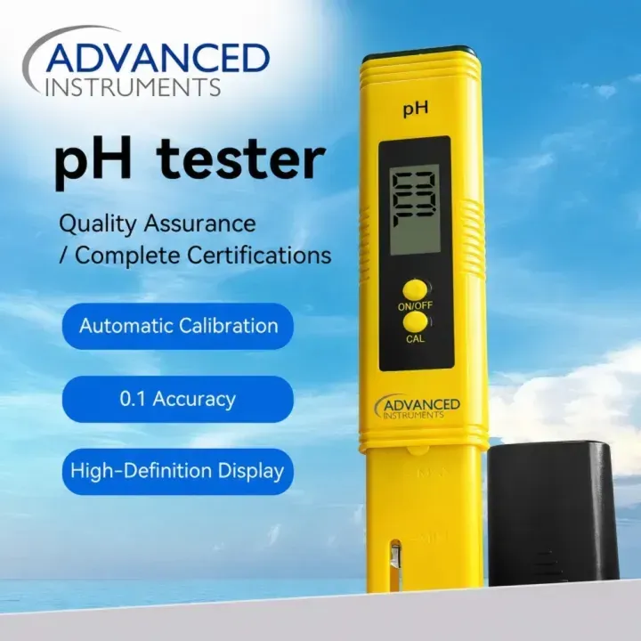 Digital pH Meter Water Tester | 0–14 pH Measurement Range, 0.01 Resolution | Portable Water Quality Testing Pen for Drinking Water, Aquarium, Hydroponics, Swimming Pool, Spa & Gardening