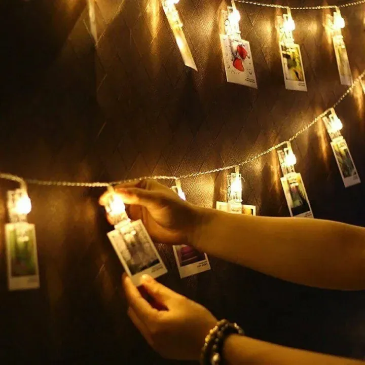 Photo Clip Fairy Lights – 3M LED String Lights for Photo Wall Decor — photo 2