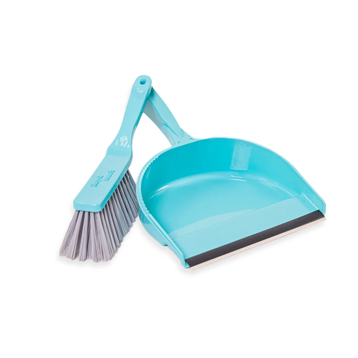Zidello Dustpan with Brush - Hand Broom and Scoop Dustpan Set [Turquoise] — photo 4