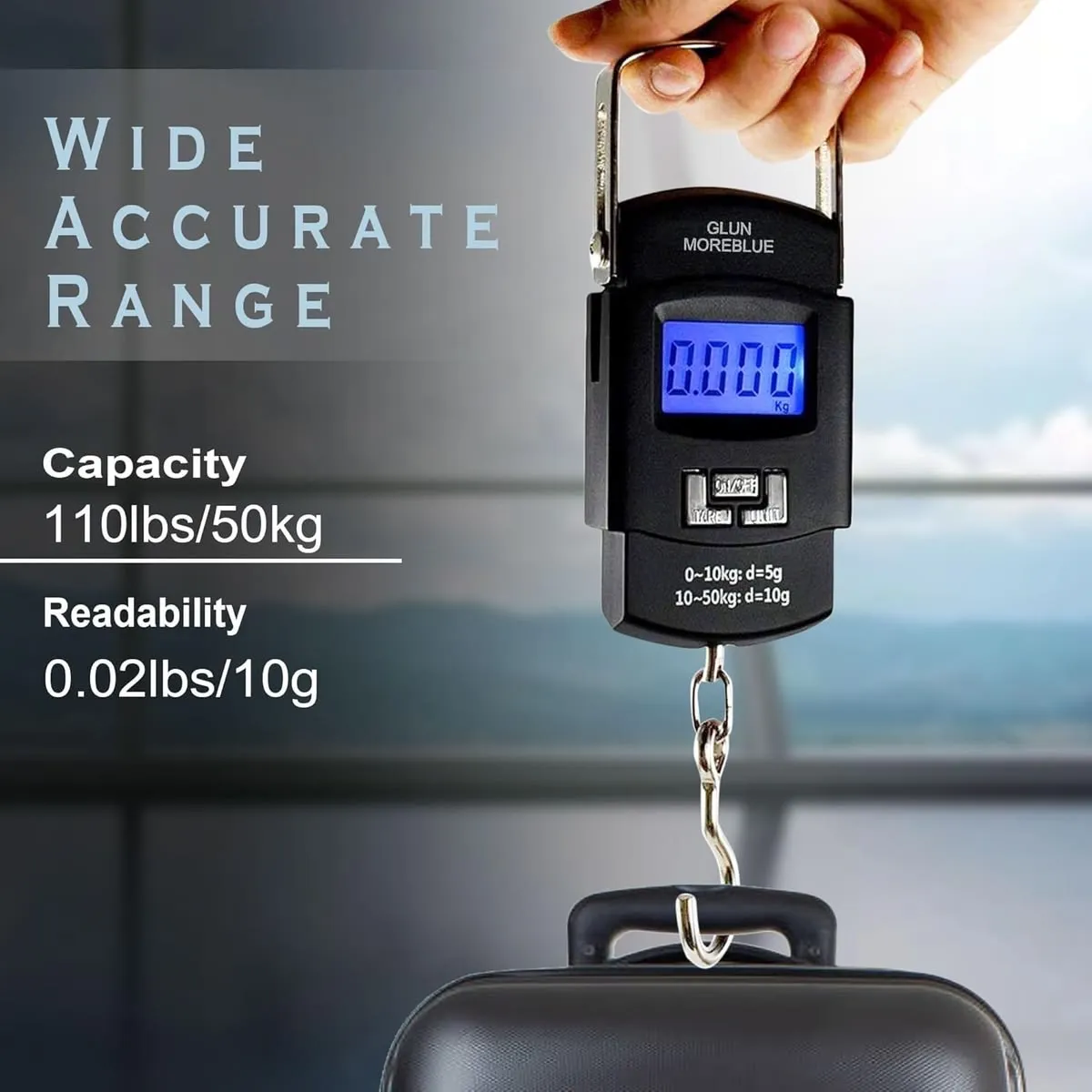 Digital LED Screen Scale Digital Weighing Machine For Luggage — photo 2
