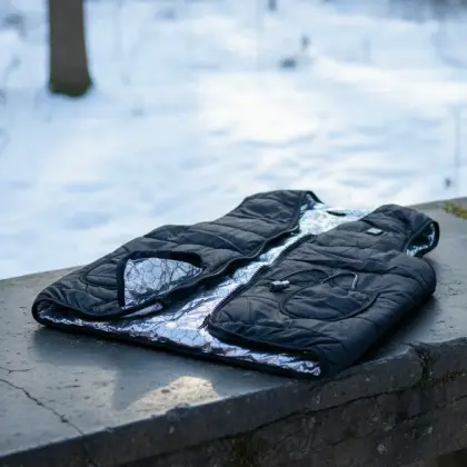 Heated Thermostatic Vest Safety USB Charging Heating And Constant Temperature Comfortable Wear - Large