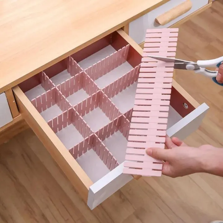 Drawer Divider Organizer – Adjustable Underwear & Socks Storage Partition