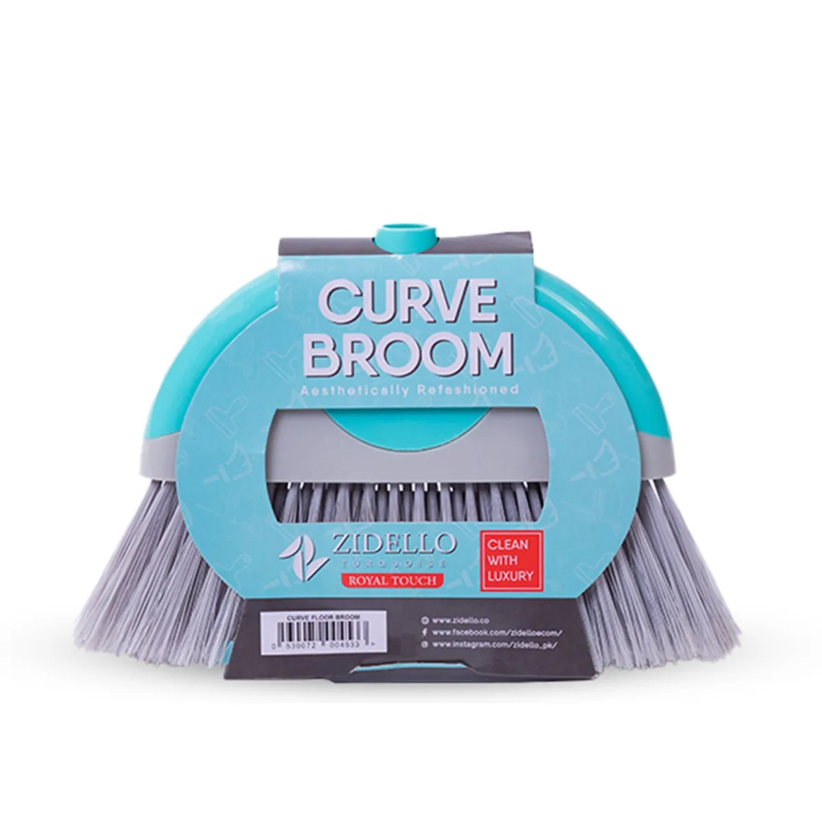 Zidello Sparkling Floor Curve Broom — photo 3