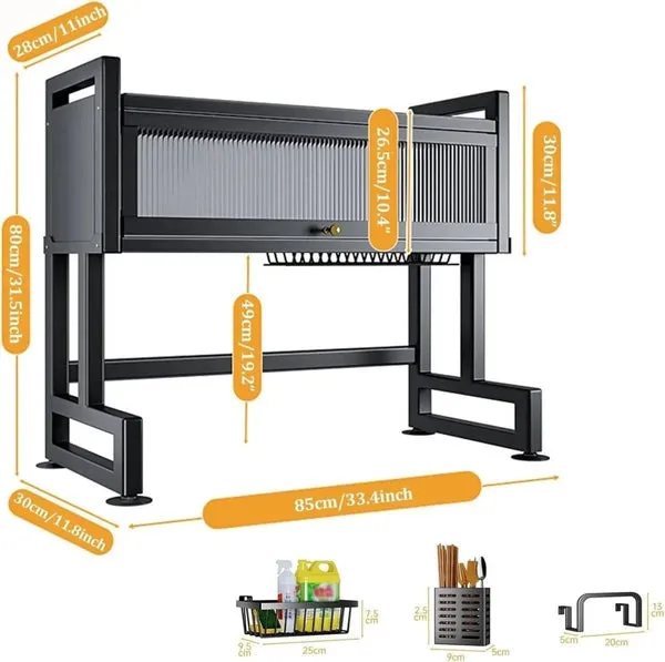 Multifunction Kitchen Dish Drying Rack — photo 3