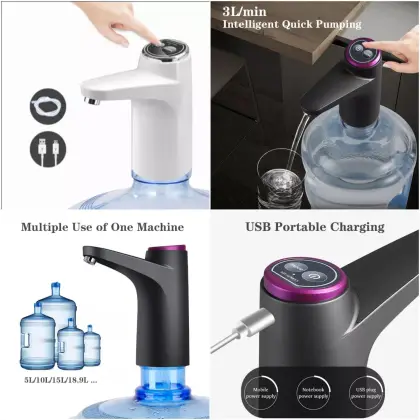 Automatic Portable Water Bottle Pump Dispenser