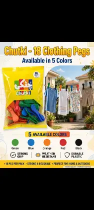 Chutki – 18 Clothing Pegs 🇨🇳