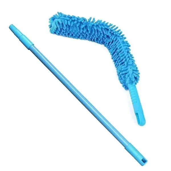 Microfiber Flexible Cleaning Duster – Bendable Long Handle Dust Cleaner Brush — photo 4