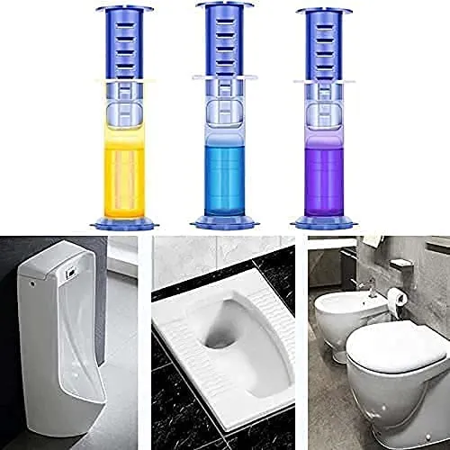 Toilet Cleaning Stamp Gel Toilet Injection Gel Flower Bathroom Cleaner Toilet Gel (random color) — photo 2