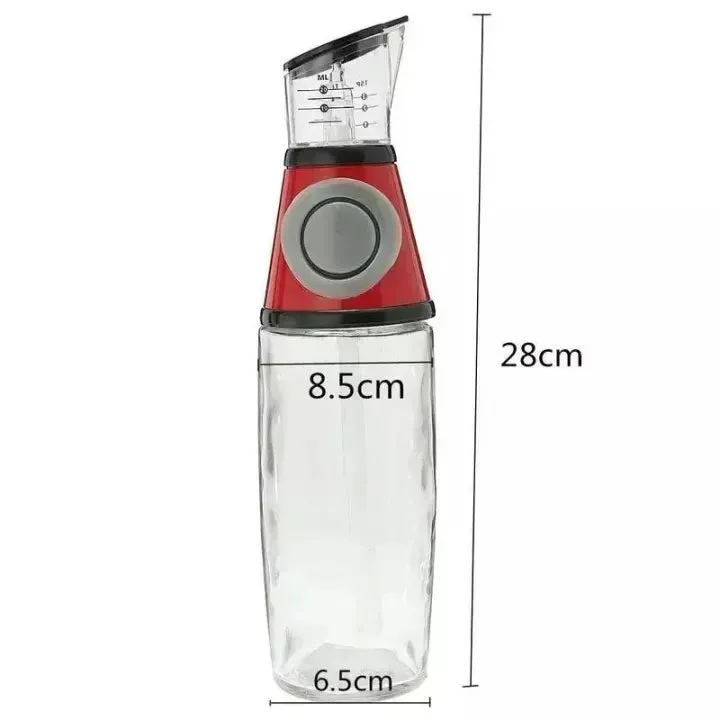500ml Press & Measure Oil Dispenser – Portion Control Cooking — photo 2