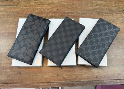 Imported Brands Long Wallet with Box packing