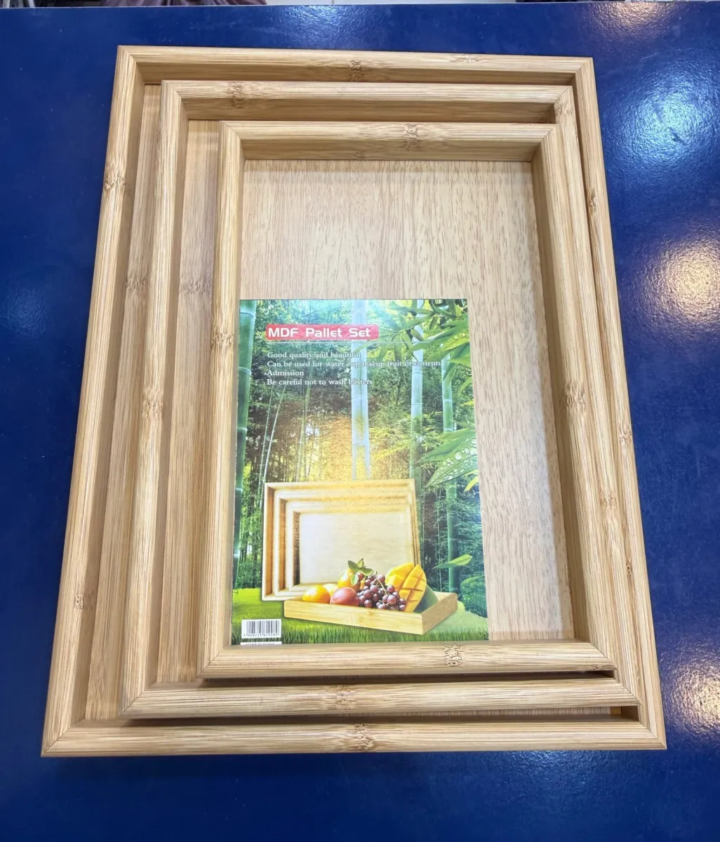 3pcs Bamboo Wooden Tray ๐จ๐ณ
