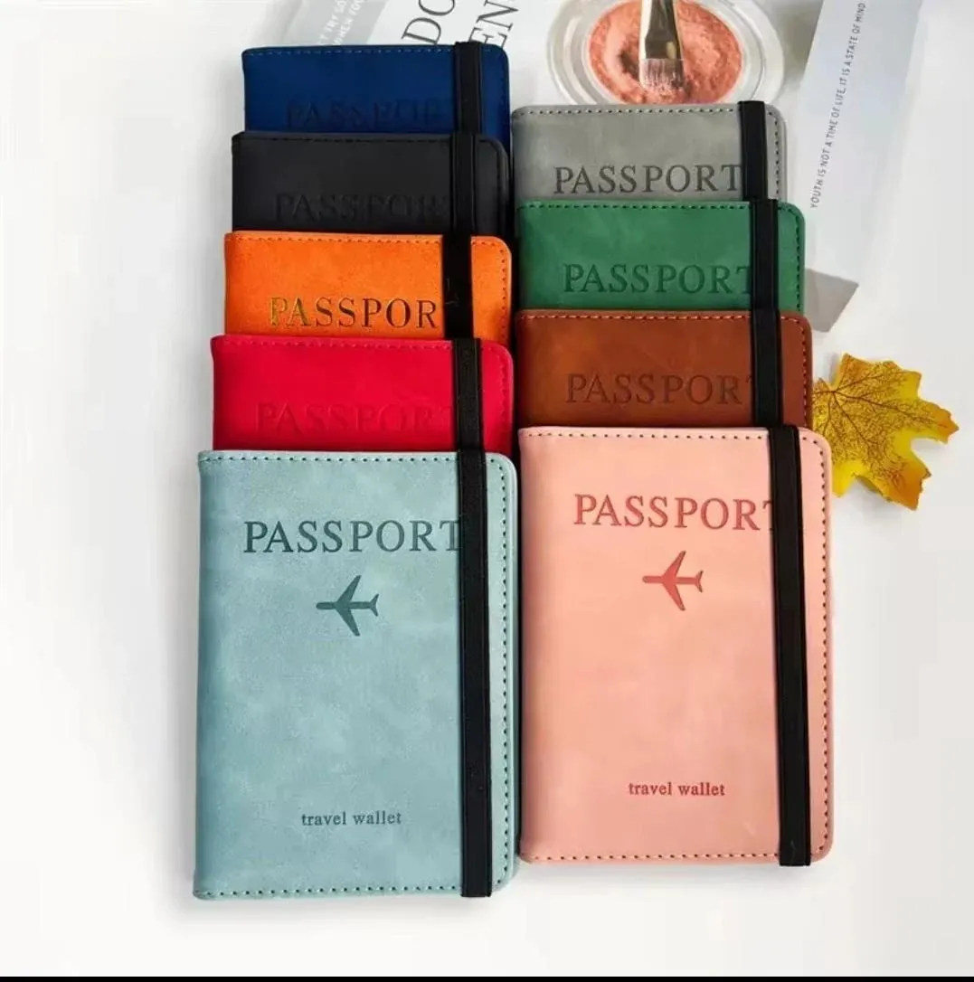Passport Travel Wallet Organizer Durable Secure Multi Compartment Design For Passports Cards Money And Travel Essentials | Random Colour — photo 2