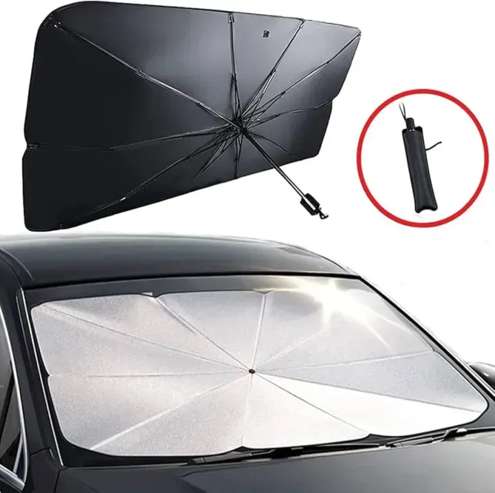 Universal Foldable Car Windshield Sun Shade Umbrella – UV Protection & Heat Insulation Cover — photo 5