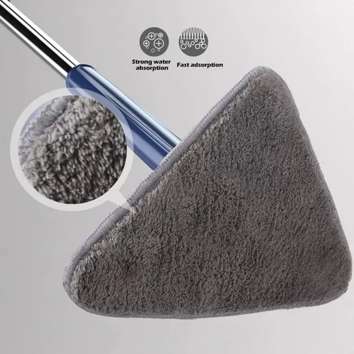 Triangular Twister Mop – 360° Rotating Hands-Free Corner Cleaner — photo 3