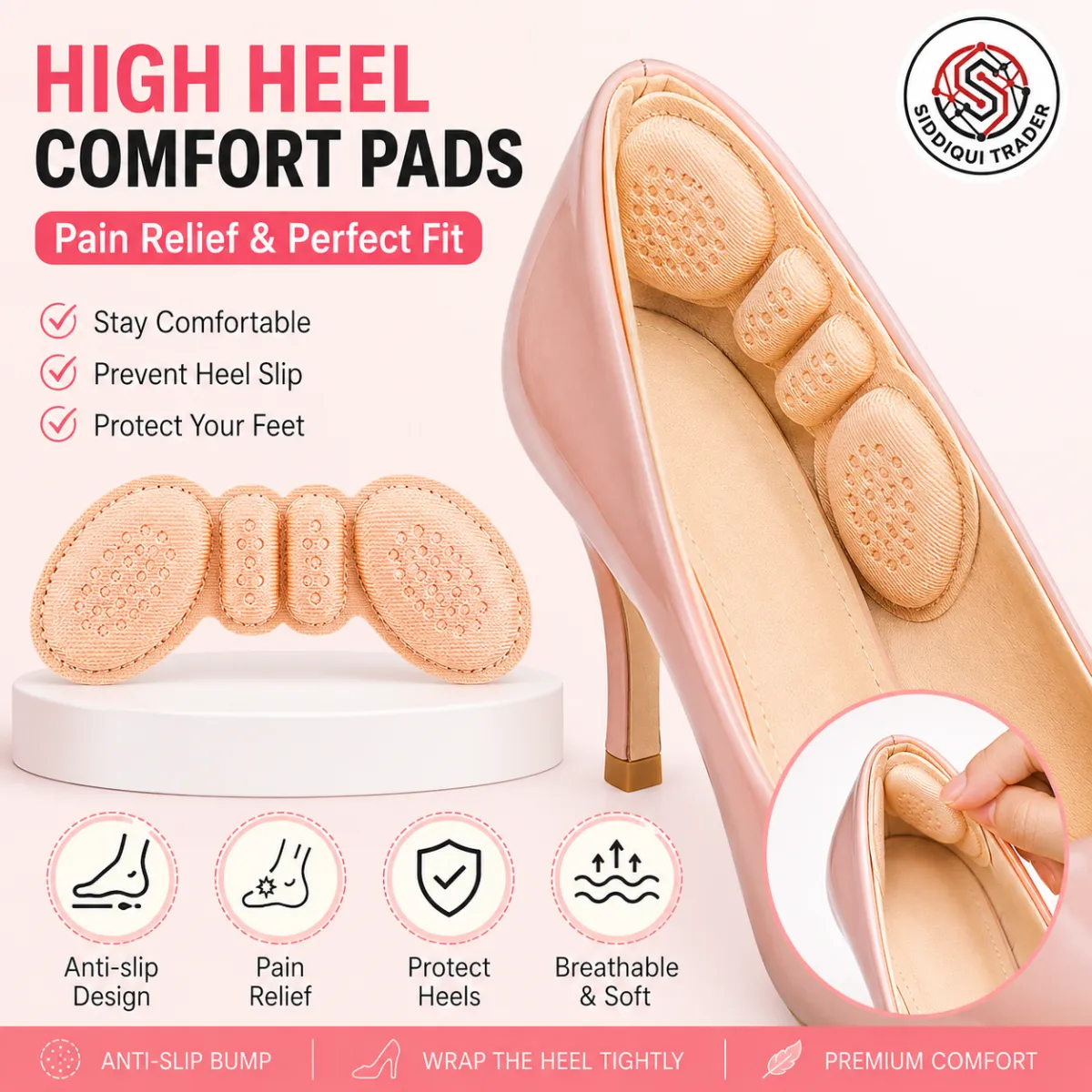 High Heel Comfort Pads