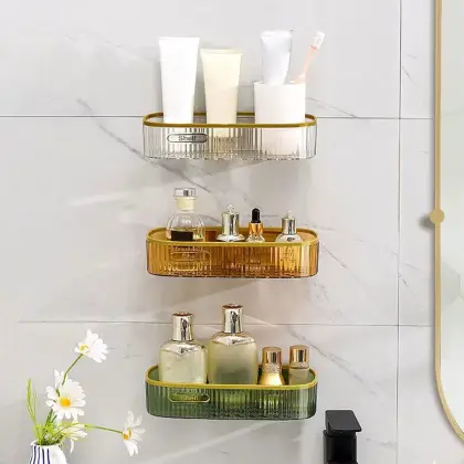 Acrylic Bathroom & Multipurpose Shelf