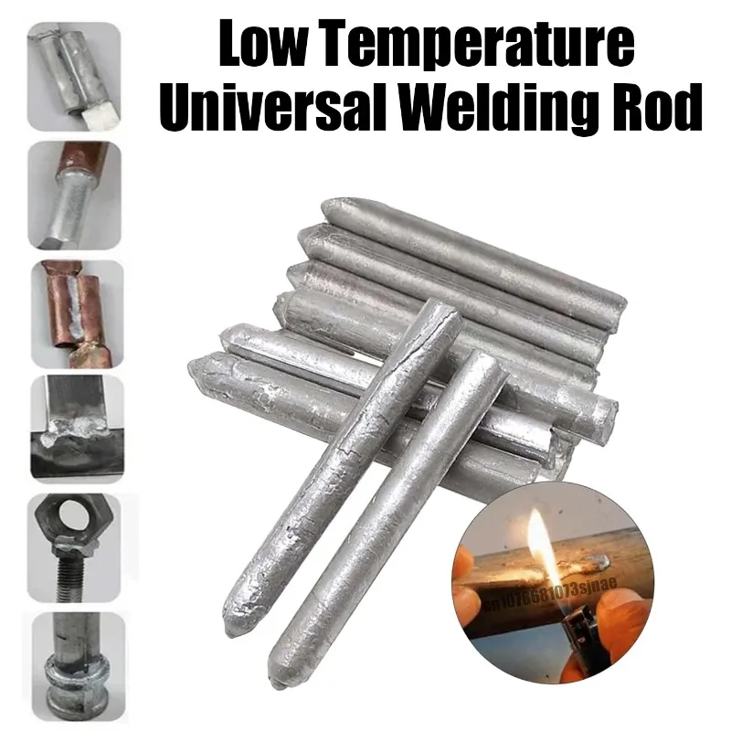 High-Strength Low Temperature Aluminum Welding Rods - 3 Pcs Set | Professional Metal Repair And Brazing Solution For Various Applications — photo 2
