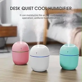 Air Humidifier USB Small Mini Portable Cool Mist Diffuser