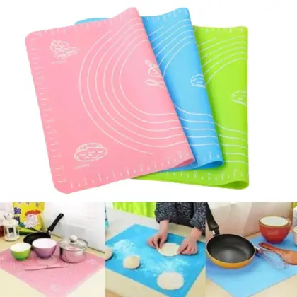 Silicone Baking Mat 40×50cm – Non‑Stick Heat Resistant Oven Liner