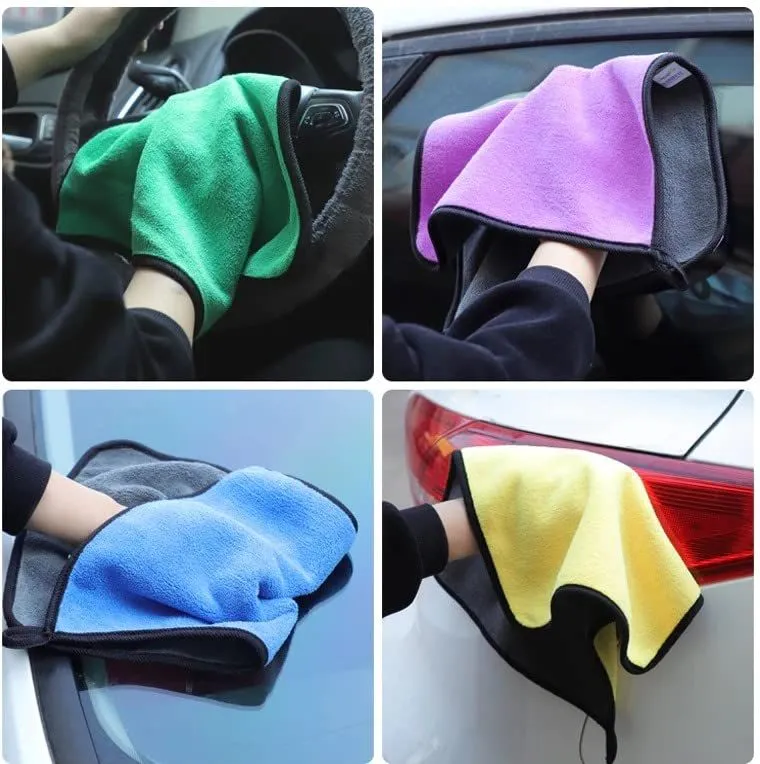 Premium Microfiber Car Cleaning Towel – Ultra Soft, Super Absorbent — photo 2