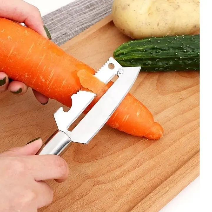 100% Working 3in1 Peeler & Knife with Bottle Opener 🇨🇳