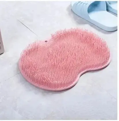 Silicone Body Scrubber Bath Brush – Back Massage & Exfoliating Shower Brush
