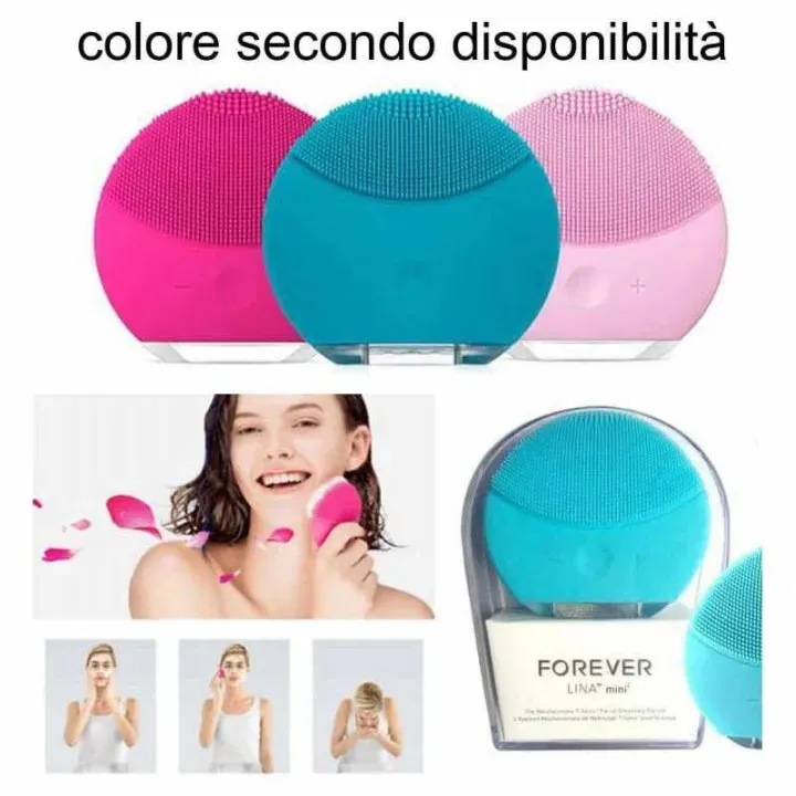 Waterproof Face Cleansing Brush – Sonic Silicone Massager — photo 2