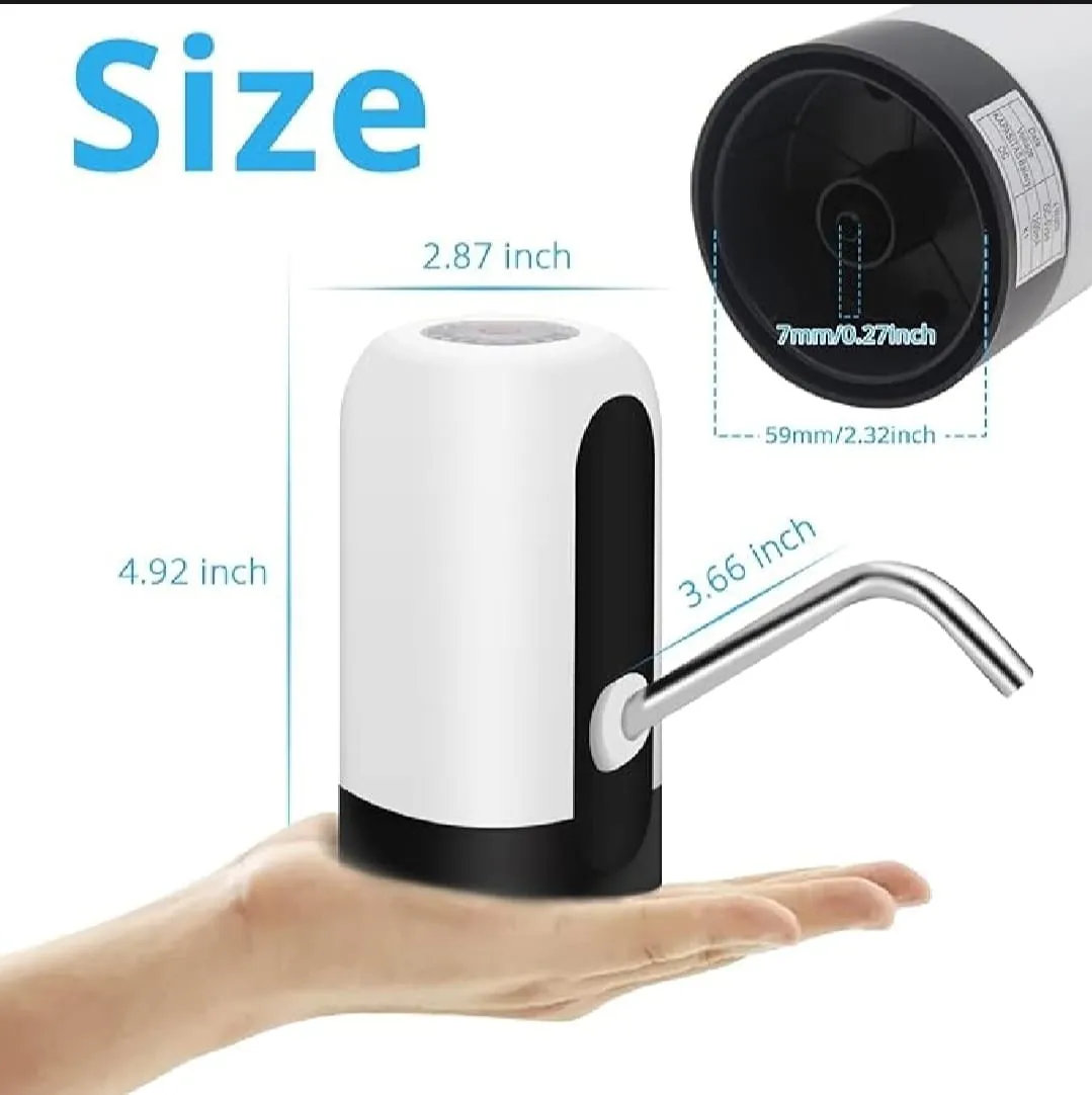 Electric Water Dispenser Portable Automatic Electric Water Pump Drinking Bottle Switch USB Rechargeable Water Pump Machine — photo 4