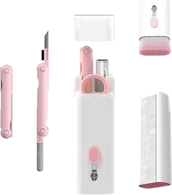 Keyboard Cleaning Kit Keyboard Cleaner Brush Kit – Multi-Function Earphone Cleaning Pen & Keycap Puller Tool Set — photo 4