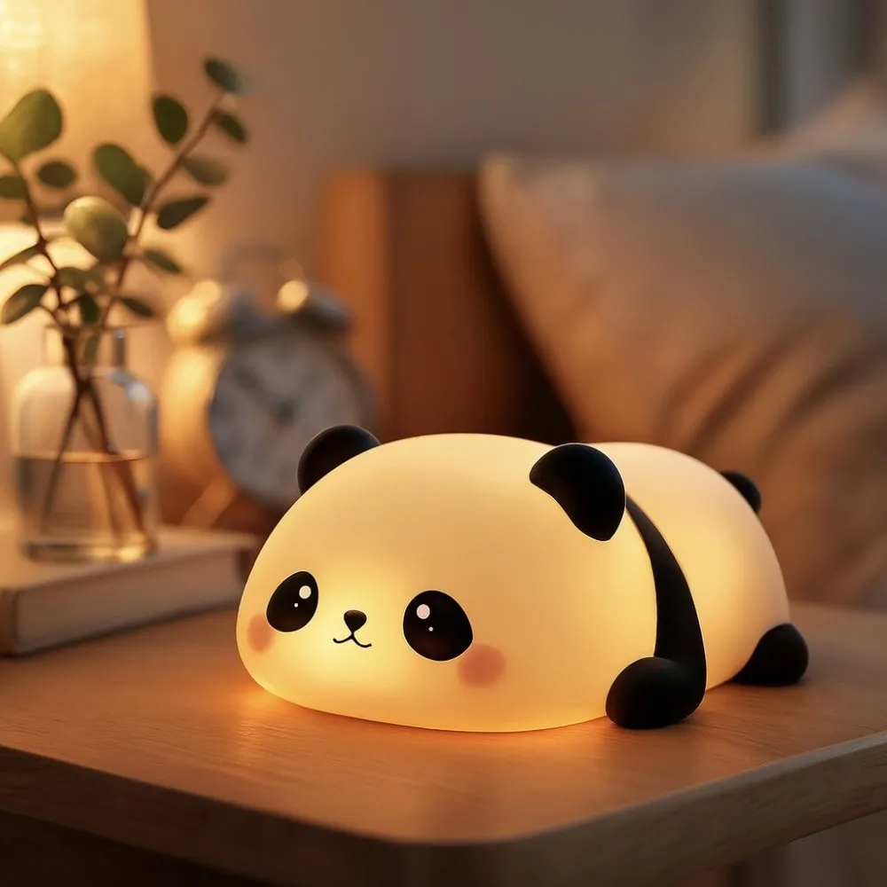 Rechargeable Panda Lamp - Lighting Product Designed For Illumination And Daily Lighting Routine — photo 4