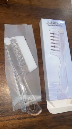 7 Teeths Scalp Massage & Relaxing Comb With Rolling Balls – Gentle Head Massager Comb For Scalp Massage