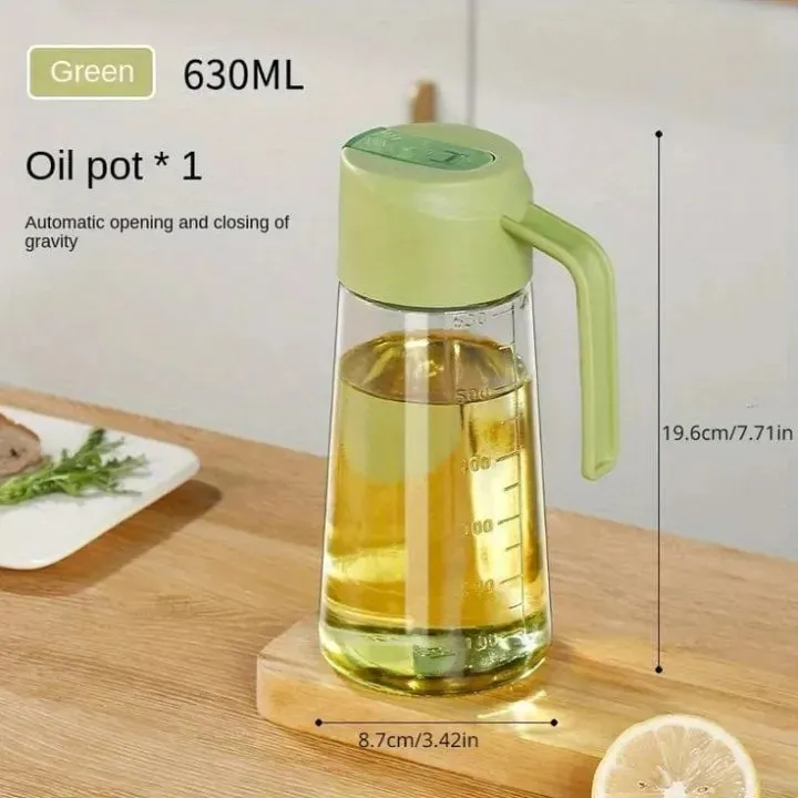 Large 600ml 2-in-1 Oil Spray Bottle & Dispenser — photo 4