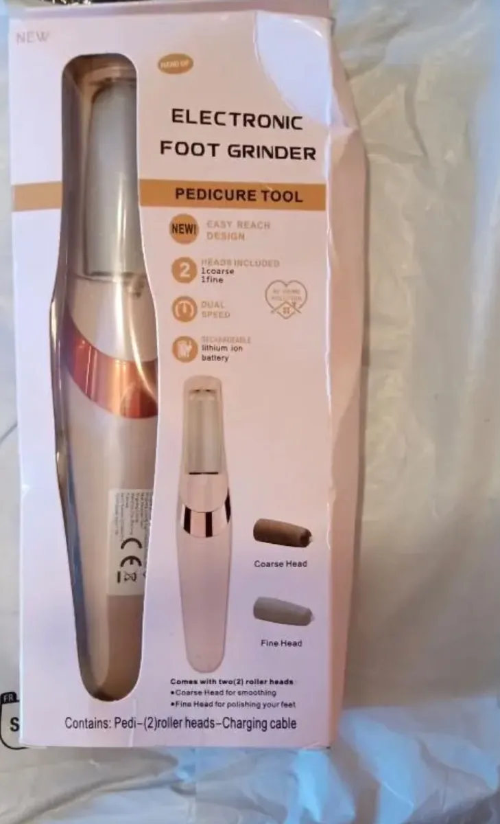 Electric Foot Grinder small size Foot Pedicure Tool Dead Skin Callus Remover Machine — photo 6