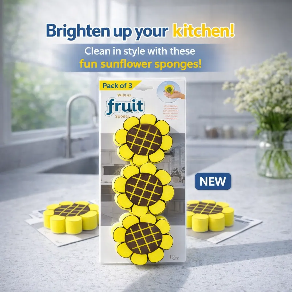 Zidello Soft Non-Scratch Cleaning Sponges & Scourers for Kitchen Washing — photo 3