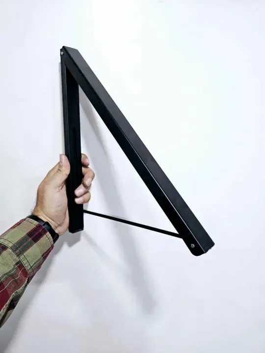 Single Foldable Wall-Mounted Clothing Rack – The Retractable Dryer Rod — photo 3