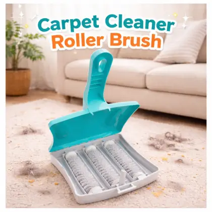 Zidello Carpet Cleaning Roller Brush with three rollers