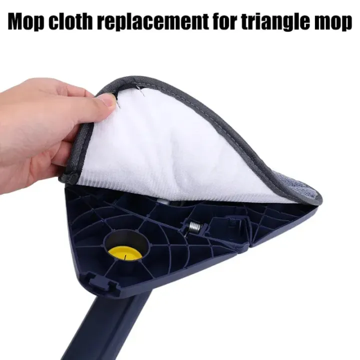 Triangular Microfiber Mop Pads – High-Performance Twist & Squeeze — photo 2