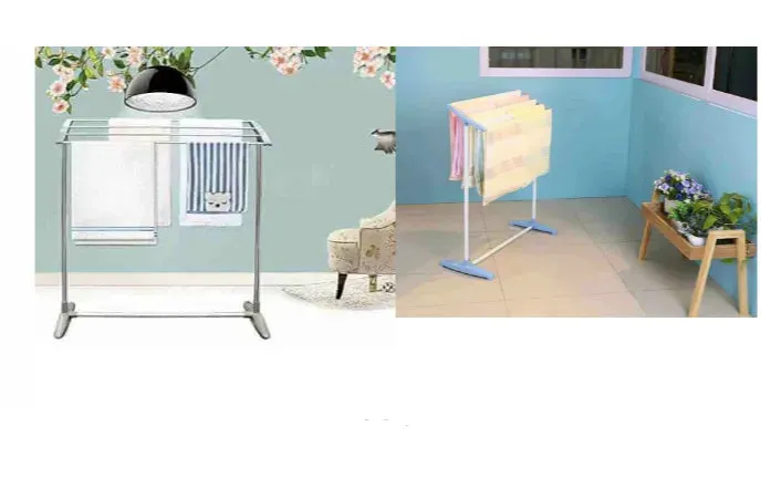 Stainless Steel Mobile Towel Rack – Compact Space-Saving Drying Stand — photo 3