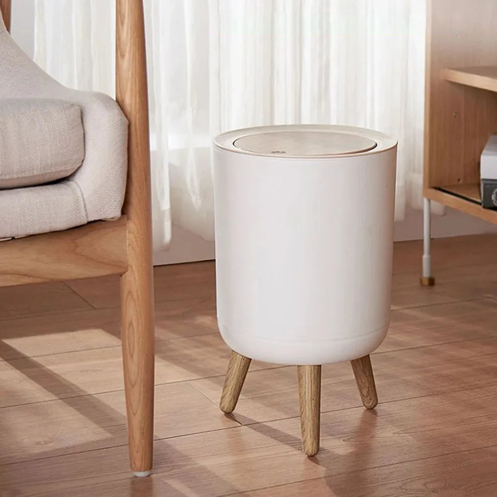 ZIDELLO MODERN PUSH-OPEN BIN – (8L) — photo 4